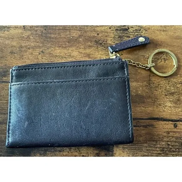 Coach vintage leather Coins mini wallet - Picture 2 of 6